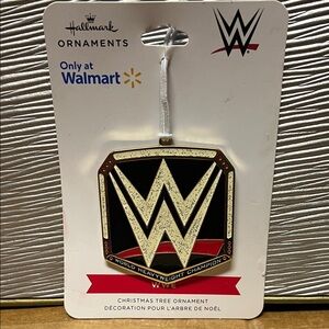 WWE Hallmark Champion Ornament - Black and Gold
